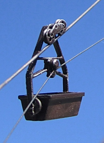 #2000 Aerial Tram Buckets - 2  - HO Scale