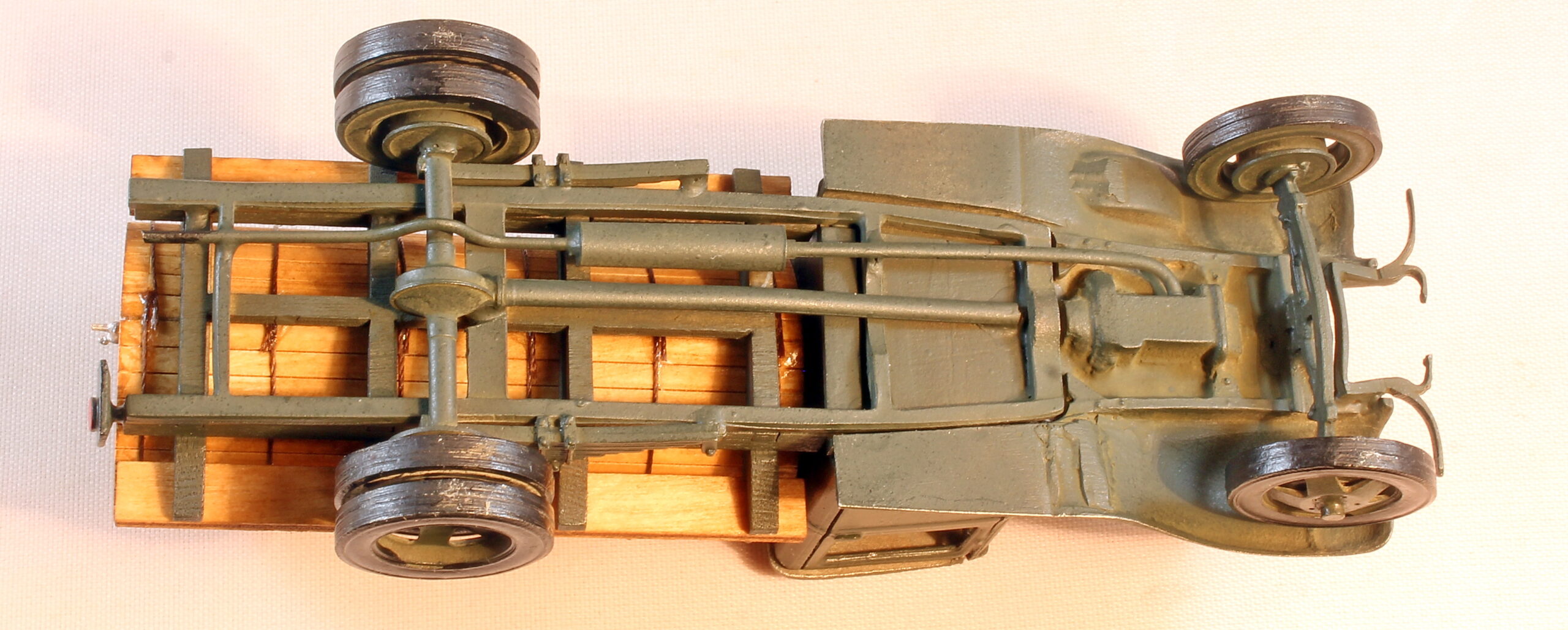 O/On3/On30 1/48 WISEMAN MODEL SERVICES T-201 NASH-QUAD TRUCK BARE CHASSIS KIT eB