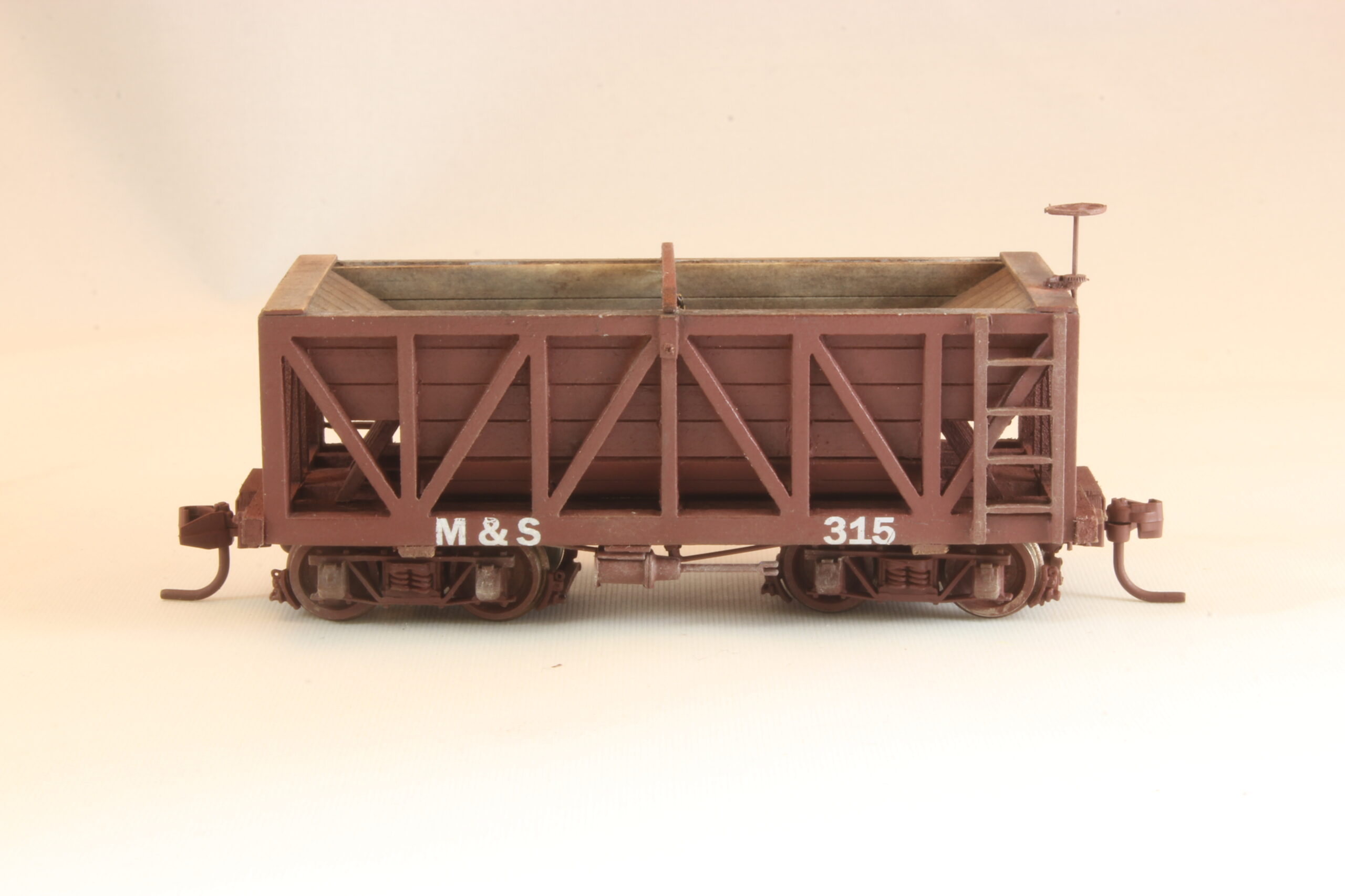 #2200 18' HOn3 Ore Cars - 2 per package