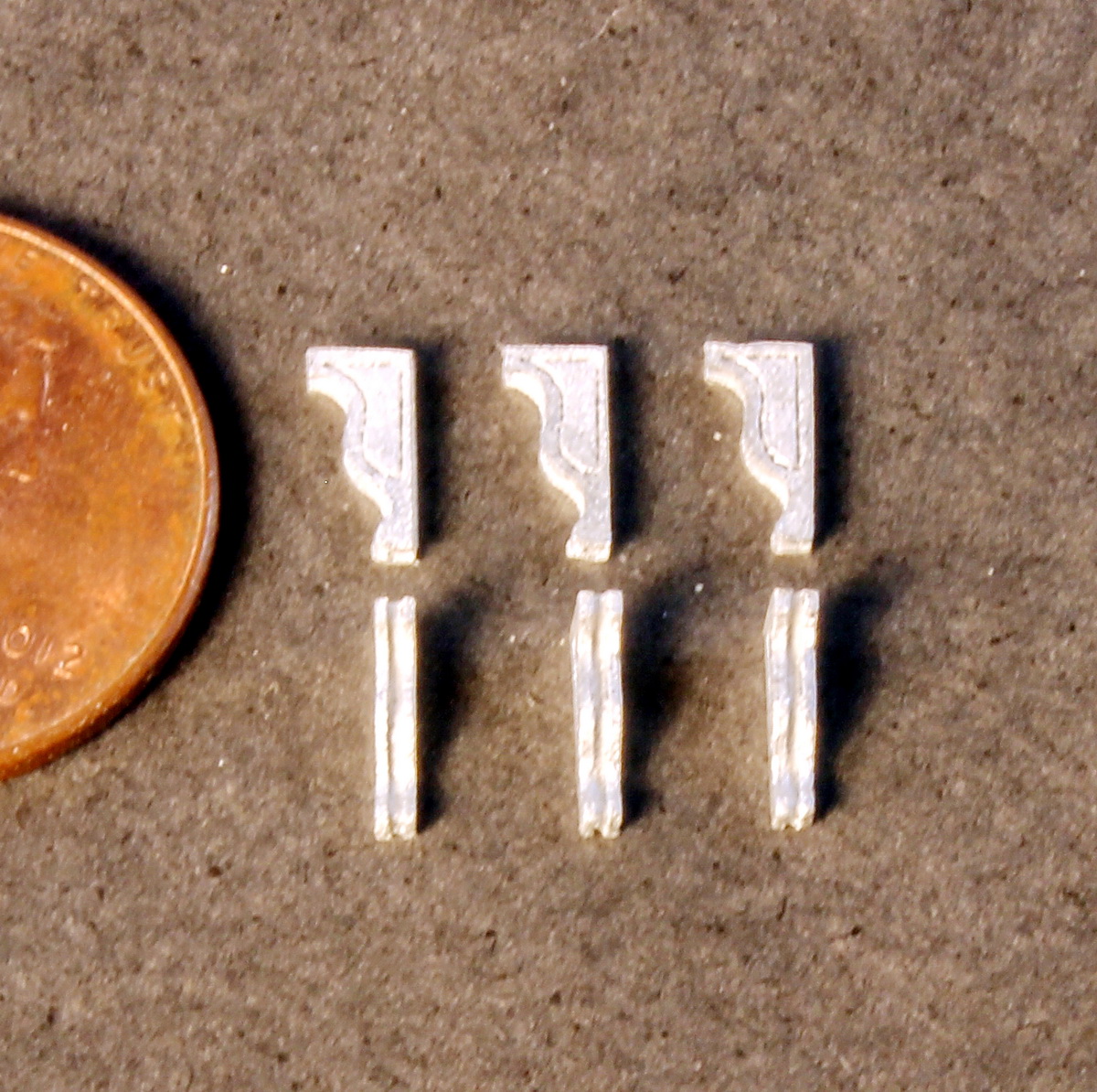 #2362 Corbels - 6, HO Scale