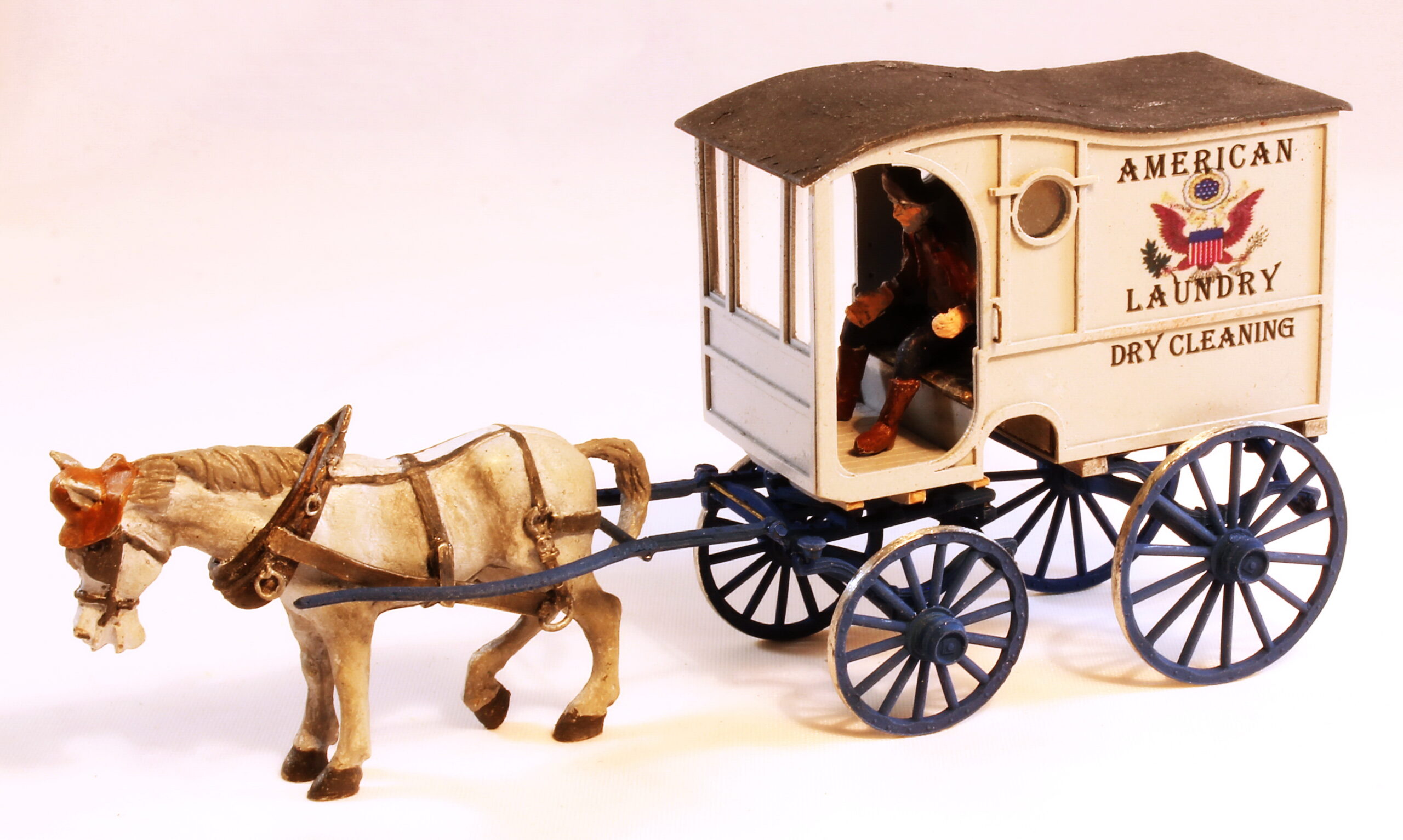 #254 American Laundry Wagon - O Scale Kit