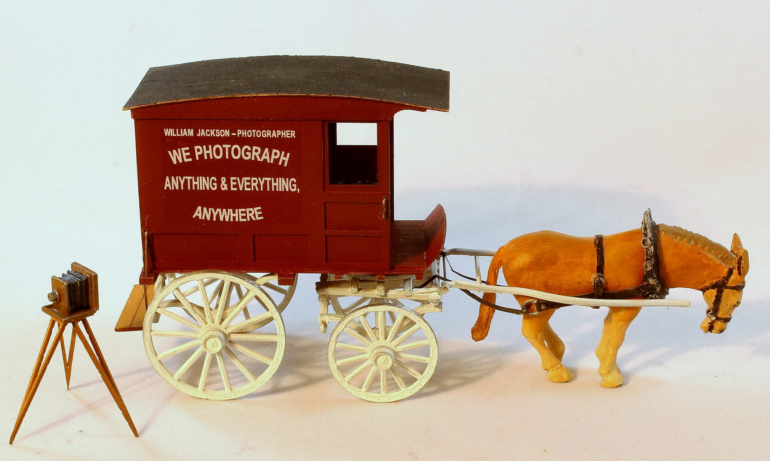 #256 Photography Wagon - O Scale Kit