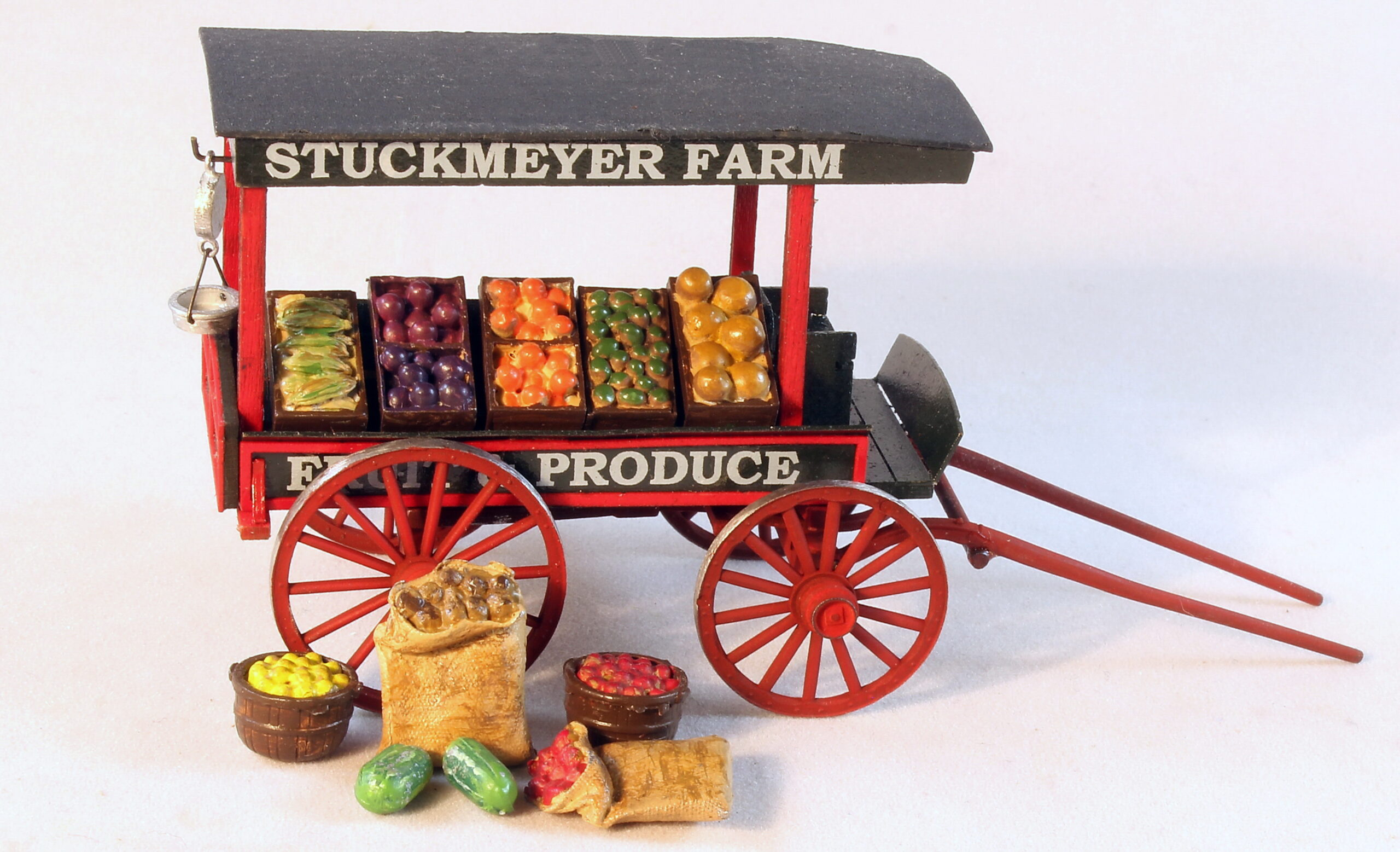 #257 Produce Wagon - O Scale Kit