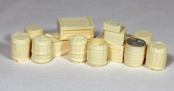 #452 - Barrels & Crates Sets, O Scale