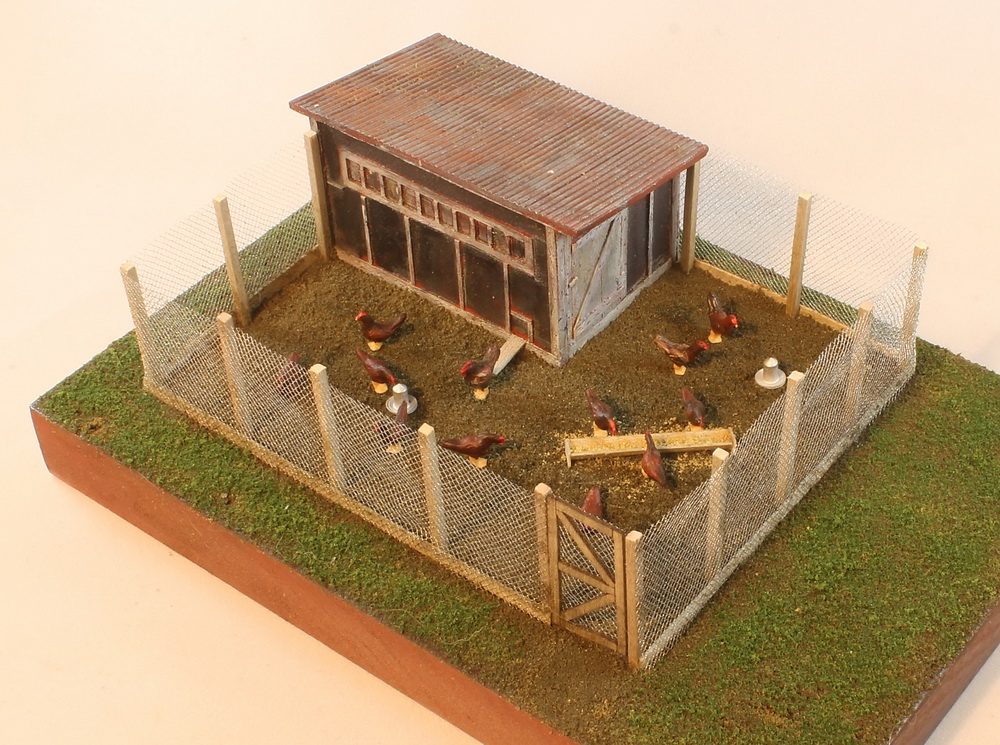 #464 Chicken Coop - O Scale