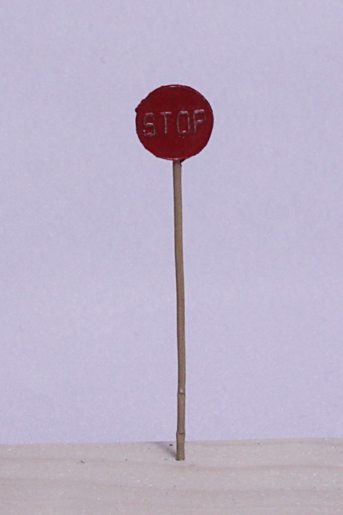 #567 - Watchman's Stop Signs - 4, O Scale