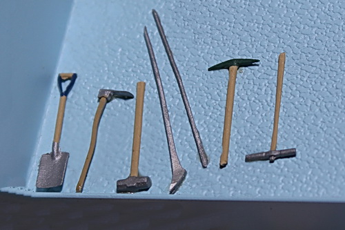 #576 - Track Gang Tool Set - 6 pieces, O Scale