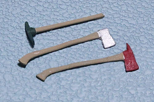 #579 - Tool Set (C) Axes - 2 styles - 6, O Scale