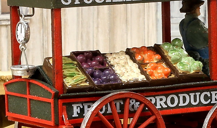 #661 Crates of Produce - 5 pieces, O scale