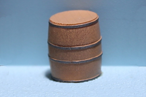 #703 - Wooden Packing Barrels - 4 per pkg., O Scale