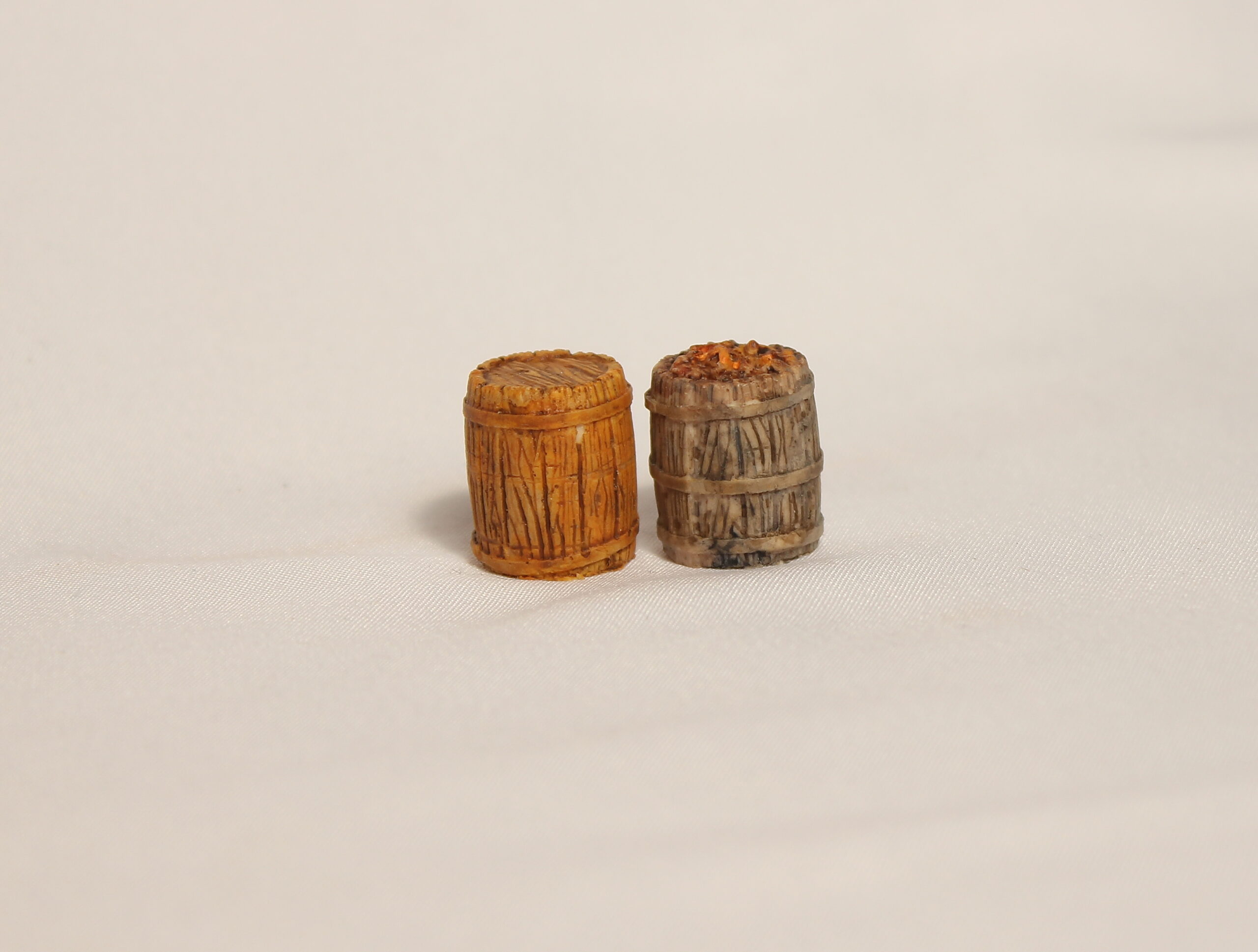 #704 - Weathered Barrels - 4 per pkg., O Scale