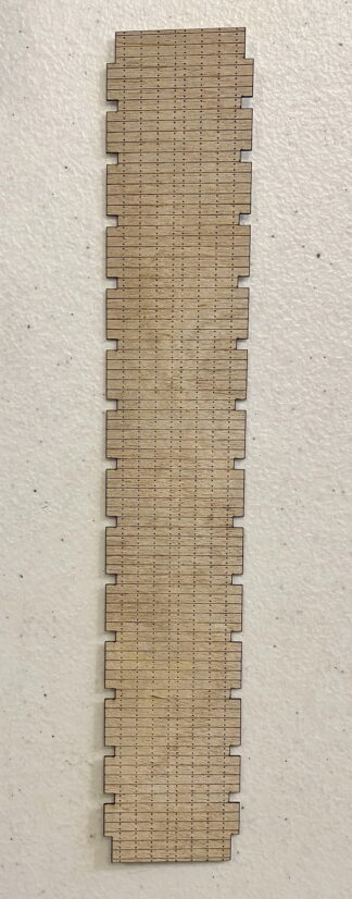 #4325 Wood Deck - Model Die Casting 60' Flatcar, HO scale