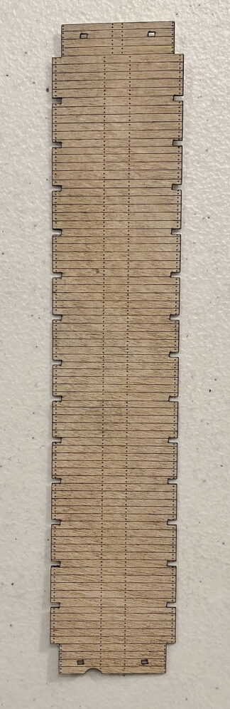 #4329 Wood Deck - Proto 2000 53' Flatcar, HO scale