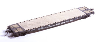 #4202 Wood Deck - ExactRail 53'-6" GSC Flatcar w/42' Truck Centers, HO scale