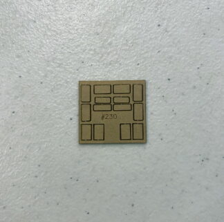 #4230 Window Set for Athearn Modern GP & SD Locos (angle roofed cab)