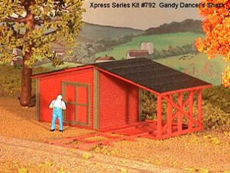 #2792 Gandy Dancer's Shack - HO scale